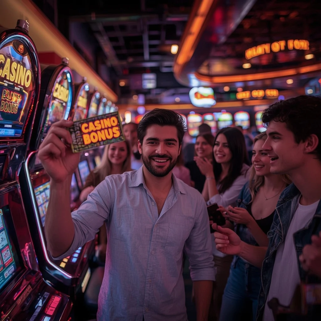 une personne tenant un bonus ZEUS WIN CASINO