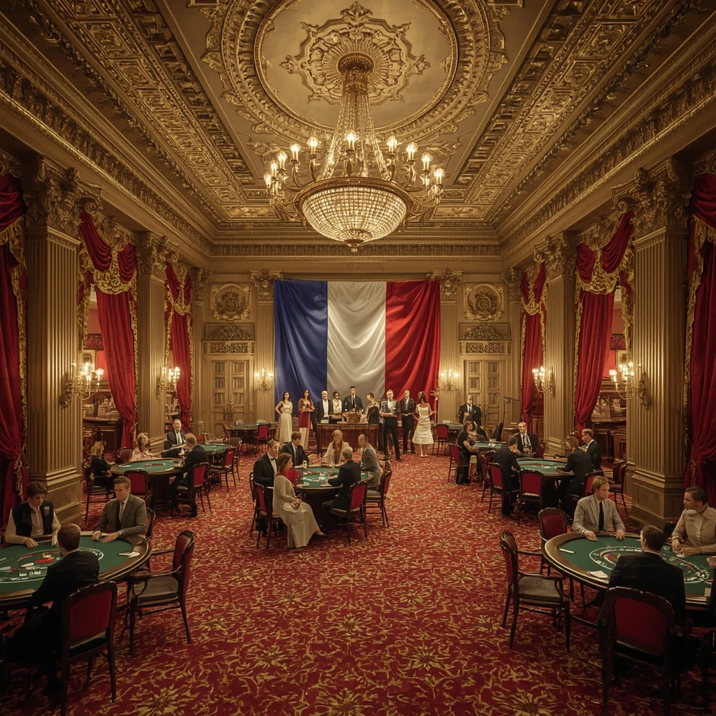 Le casino et le drapeau français ZEUS WIN CASINO